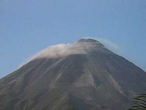 Arenal volcano at dawn I
