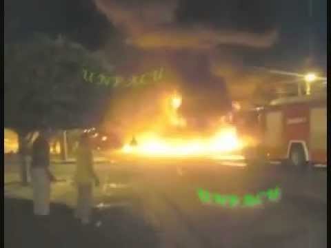 Imagenes del Incendio en la Gasolinera de Trocha en Santiago de Cuba 2da pa