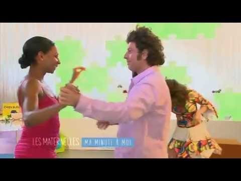 LeÃ§on de salsa par Isis Figaro sur le plateau des Maternelles (France 5)