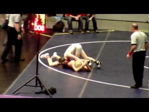 2012 Utah State Wrestling Championships 4A | Bountiful vs Cyprus | 126 Poun