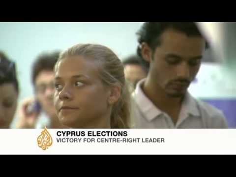 Conservative leader wins Cyprus presidency