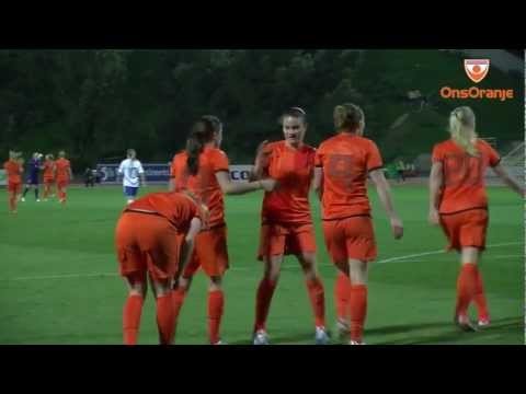 Oranjevrouwen-Finland: 1-1 DaniÃ«lle van de Donk 06-03-2013