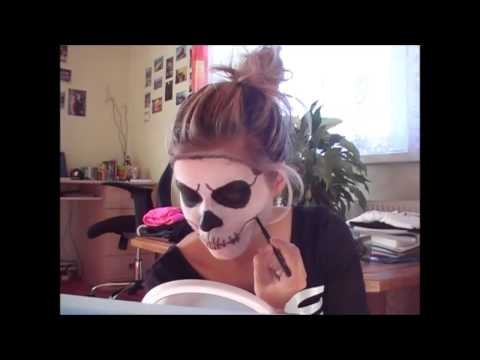 Halloween \Skull\ Costume (DIY Tutorial)