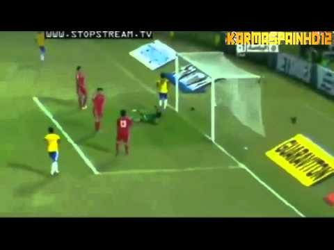 Hat-trick Neymar _ Brasil 8 vs China 0 _ Amazing Goals _ 2012 _ HD