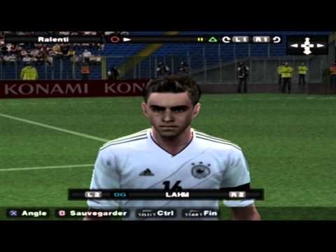 PES 2013 PS2 Faces Germany