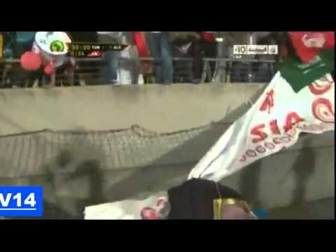 Fall Fans Saudis after the goal Tunisia 1 - 0 Algeria-  Cup of Nations -
