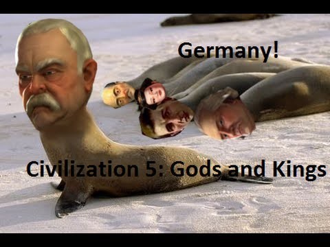 Let's Play Civilization 5: Gods and Kings as Germany (ALL Civilizations Cha