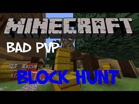 Minecraft - Bad PVP #025 - Block Hunt mit Claude