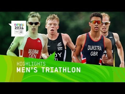 Ben Dijkstra Wins Men's Triathlon Gold - Highlights | Nanjing 2014 Youth Ol
