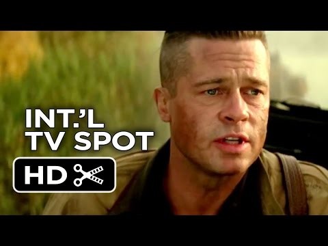 Fury Extended UK TV SPOT (2014) - Brad Pitt