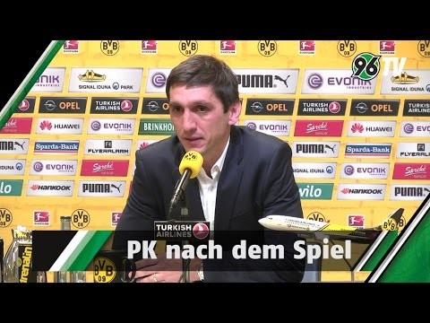 9. Spieltag | Borussia Dortmund - Hannover 96 | PK nach dem Spiel