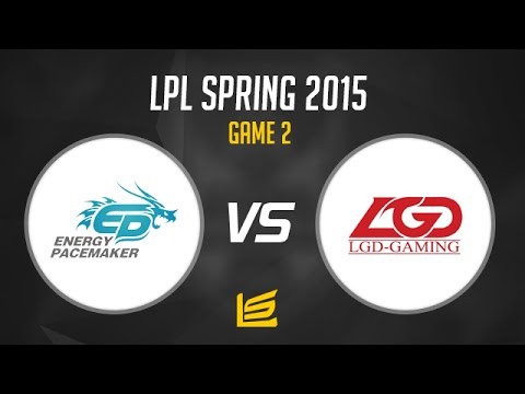 LPL Spring 2015 W1D1: EP vs LGD Game 2 Highlights