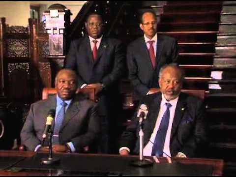 Visite du PrÃ©sident Ali Bongo Ondimba Ã  Djibouti