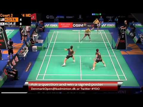 2012 Denmark Open -  Lee Yong Dae / Ko Sung Hyun VS Koo Kien Keat / Tan Boo