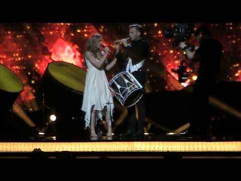 2nd rehearsal Denmark: Emmelie de Forest - Only teardrops (Eurovision 2013)