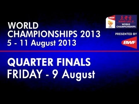 QF - WD - C.Pedersen/K.Rytter Juhl vs Bao YX./Zhong QX. - 2013 BWF World Ch