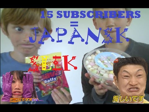 15 SUBS!! JAPANSK SLIK (DANSK)