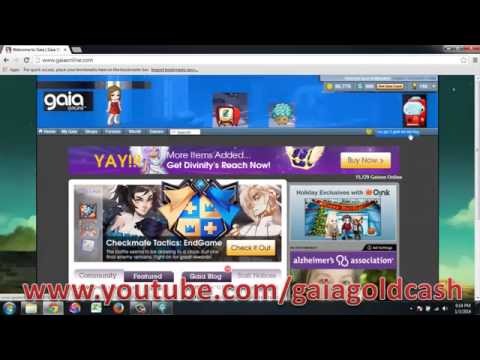 Gaia Online Gold Hack All new Hack Unlimited Coins No Survey 100% Working