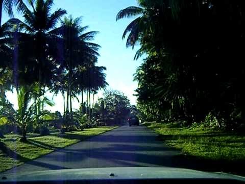 Driving in Roseau, Dominica HD