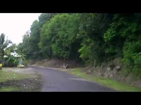 Driving Up From Soufriere - Dominica