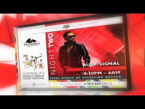 Dominica's World Creole Music Festival - Official Video - 60 secs