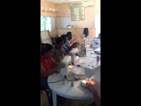 Sewing in the Dominican