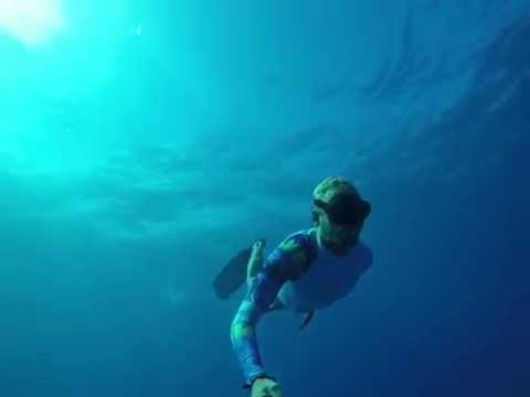 Freediving in Rincon Del Pirata