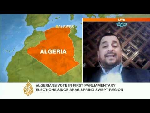 Parliamentary elections under way in Algeria