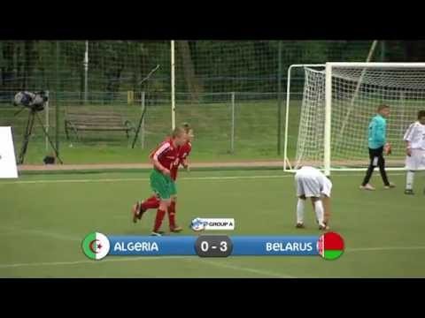 Algeria 0-3 Belarus - Danone Nations Cup 2012 .