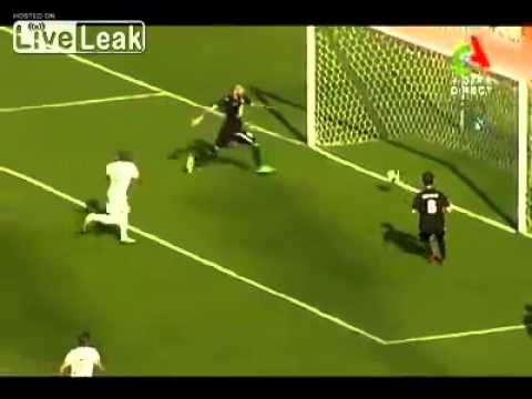 Algeria-------Strange goal in a football game