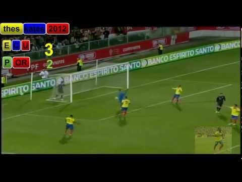 Ecuador 3 Portugal 2 (rescumen del partido y sus goles) HD