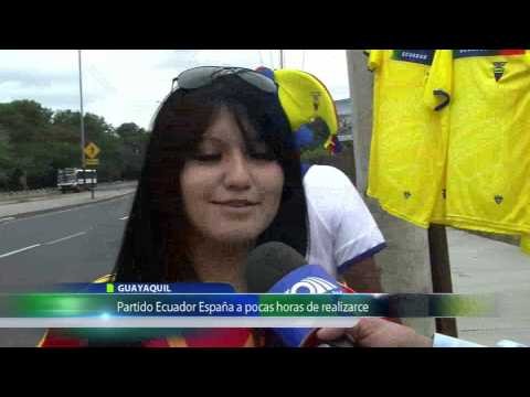 PARTIDO ECUADOR VS. ESPAÃ‘A 14-08-2013