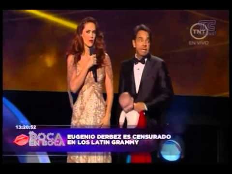 Eugenio Derbez es censurado en los Latin Grammy