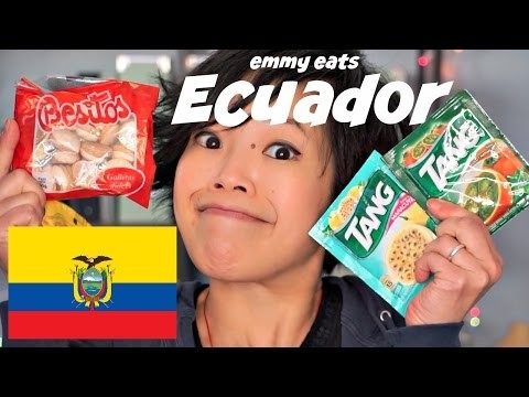 Emmy Eats Ecuador - tasting Ecuadorean treats