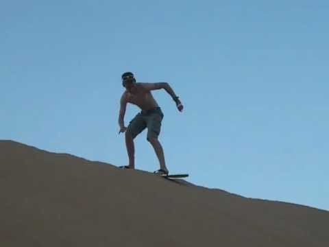 Sandboarding in Sinai - Egypt