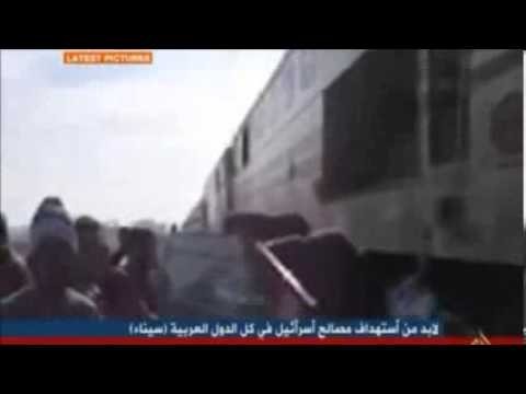 Egypt Bus Crash Train Hits School Bus