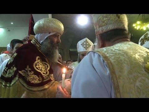 Egyptian Coptic Christians celebrate Christmas