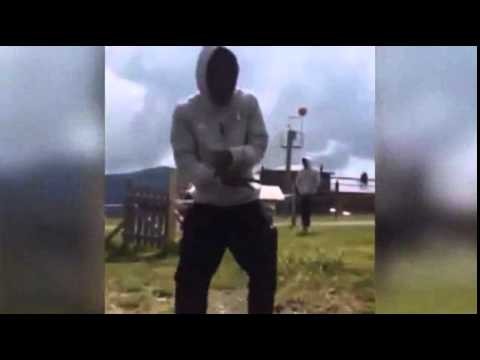 Ghana's Asamoah Gyan shows off his bizarre dance moves
