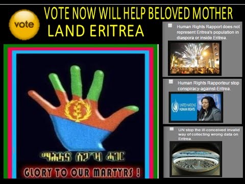Vote now will help our beloved Mother Land ERITREA
