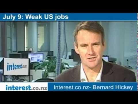 90 seconds at 9 am: Weak US jobs (news with Bernard Hickey)