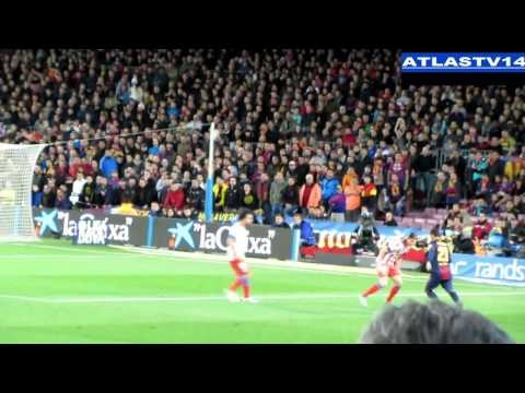 HD! Incredible Goal Adriano- Fc Barcelona 4  1 Atletico Madrid- 16/12/2012