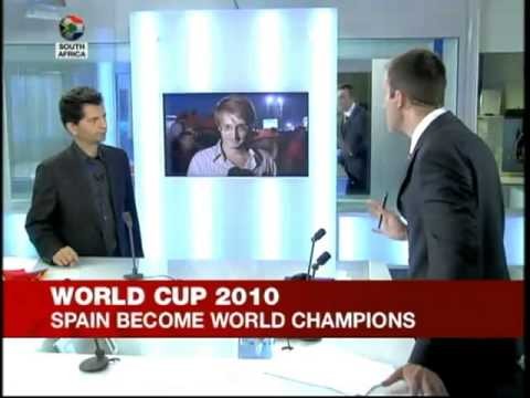 World Cup 2010 : disgruntled fan vs France 24 reporter