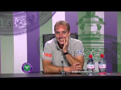 Steve Darcis beats Nadal interview - Wimbledon 2013