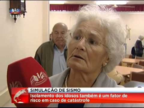 ProteÃ§Ã£o Civil faz simulaÃ§Ã£o de sismo num Centro de Dia em Lisboa