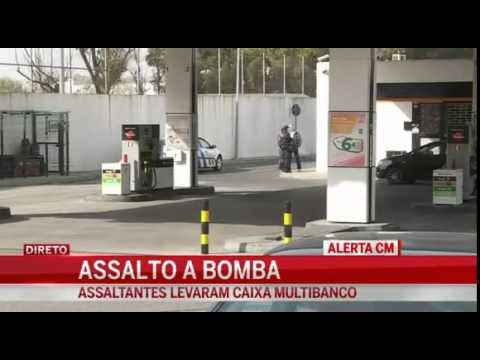 Bomba de combustÃ­vel assaltada com rebarbadora em Lisboa