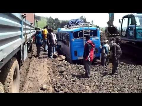 Road from Gondar to Debark