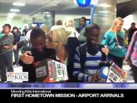 Twins arriving from Ethiopia for MKI's Hometown Mission: Los Angeles 2013