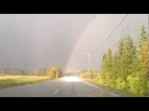 Hail and rainbow 2012
