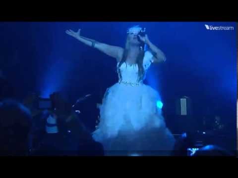 Candice Skjonnemand in the Karaoke World Championship semi-finals 2012 - Eu
