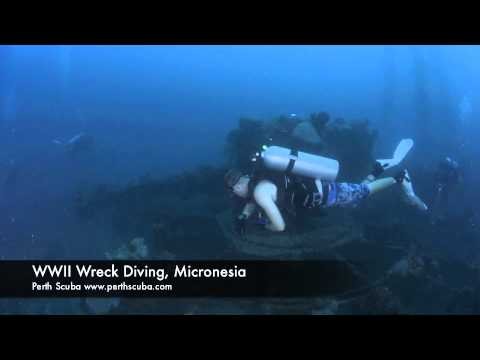 Wreck diving in Micronesia